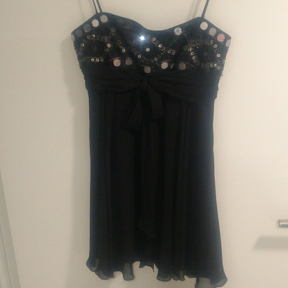 BCBG Maxazria Black Cocktail Dress